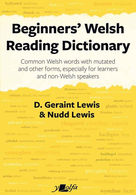 Llun o 'Beginners' Welsh Reading Dictionary' gan D. Geraint Lewis